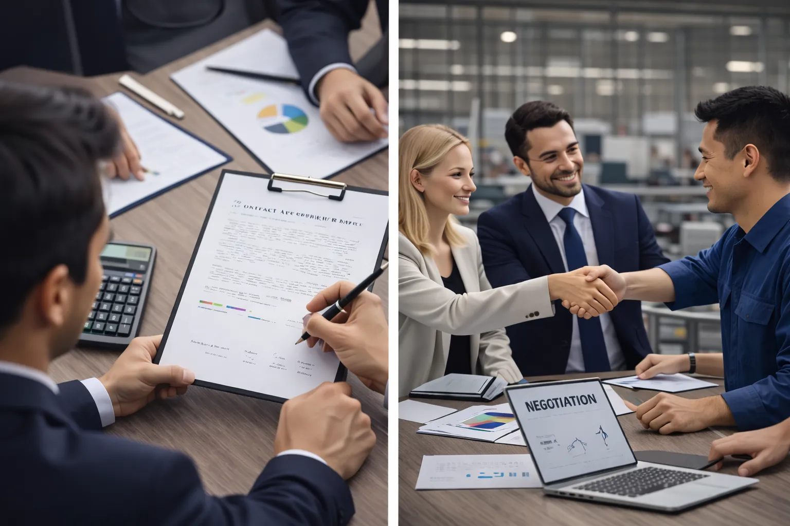 Sélection et négociation